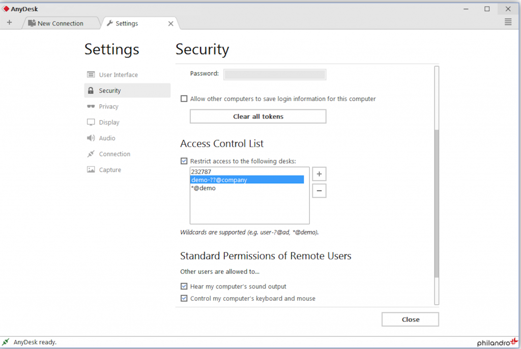 Anydesk privacy mode windows 7