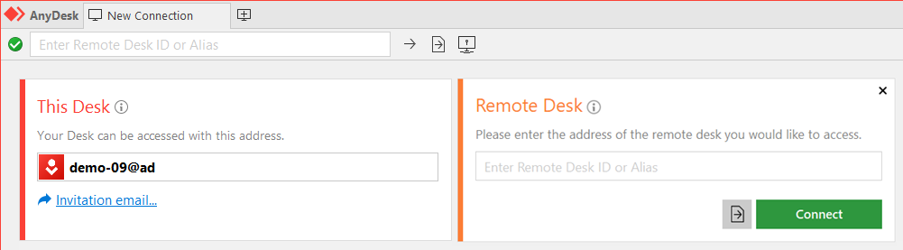 anydesk remote pcmac control